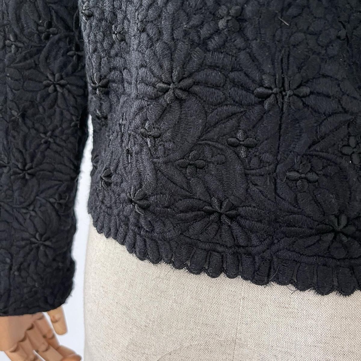 Comme Des Garcons Giacche: COMME DES GARCONS Black Lace Jacket – Nuovo (secondo la descrizione) da Emmen venduto da Avviivva_Com2023 4