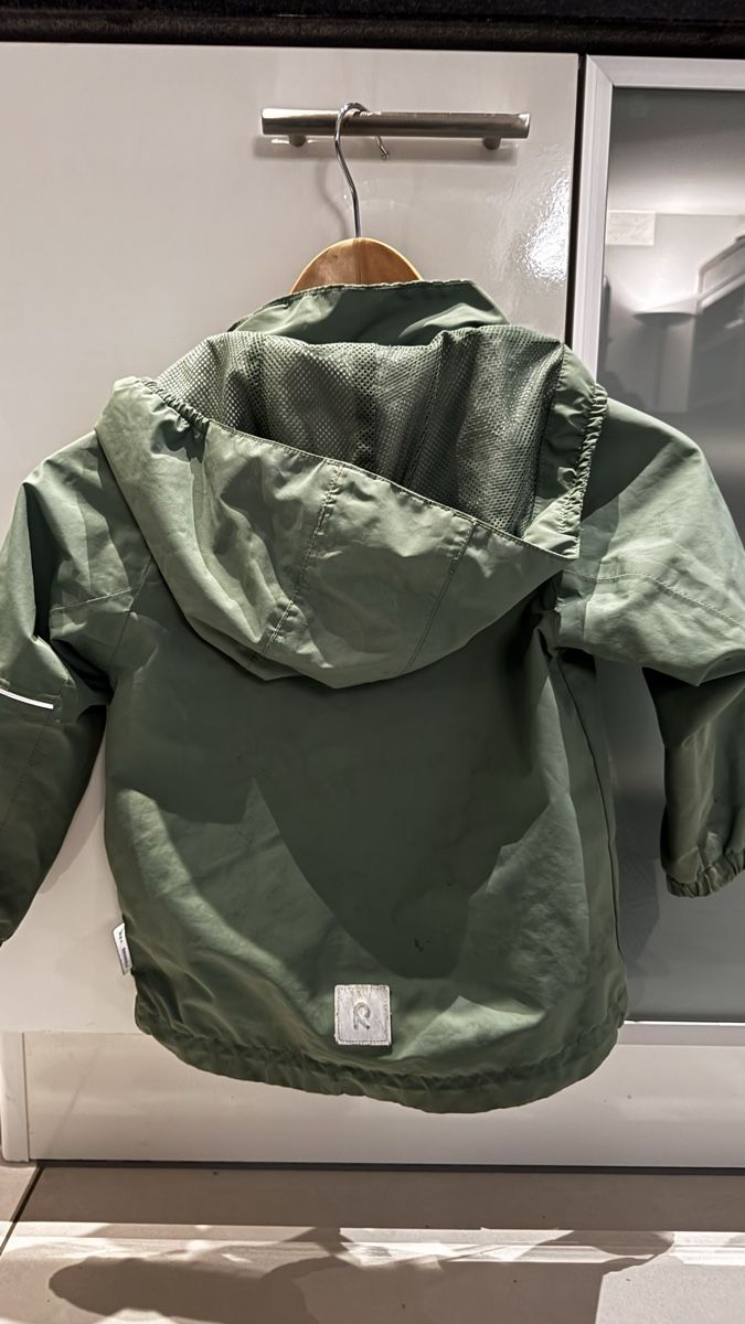 Reima Giacche: Reima rain jacket size 110 - olive green – Usato da Erlenbach ZH venduto da sha_l62j 3