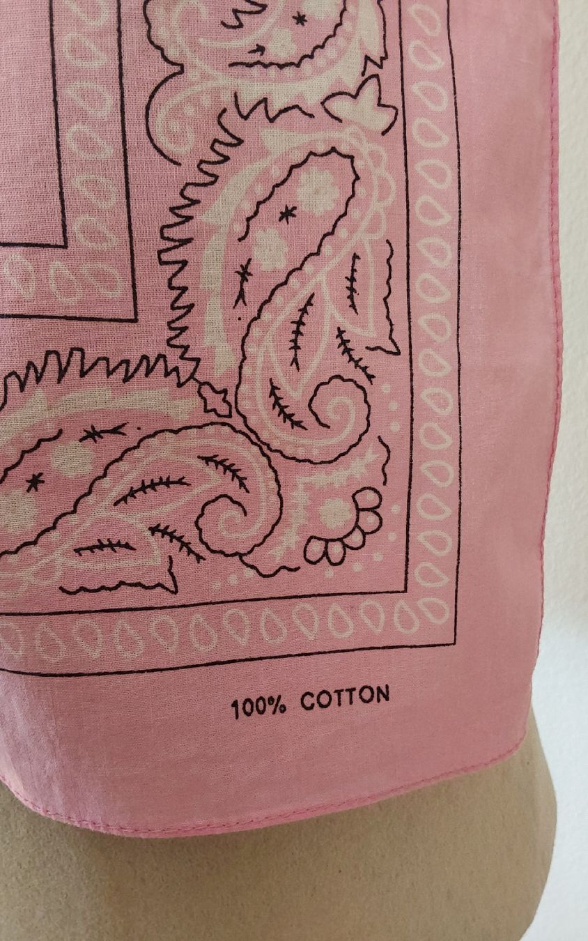 Foulards & écharpes: Baumwolltuch quadratisch rosa – Neuf (Voir description) à Köniz par scopello12 2