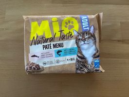 Mio Pâté Menu Adult Lachs und Kabeljau 4x85g neu