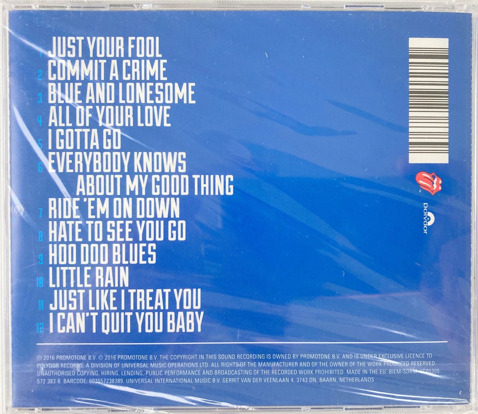 CD: BLUE & LONESOME – Nuovo e nell'imballaggio originale da Bottens venduto da hotter-than-hell 1