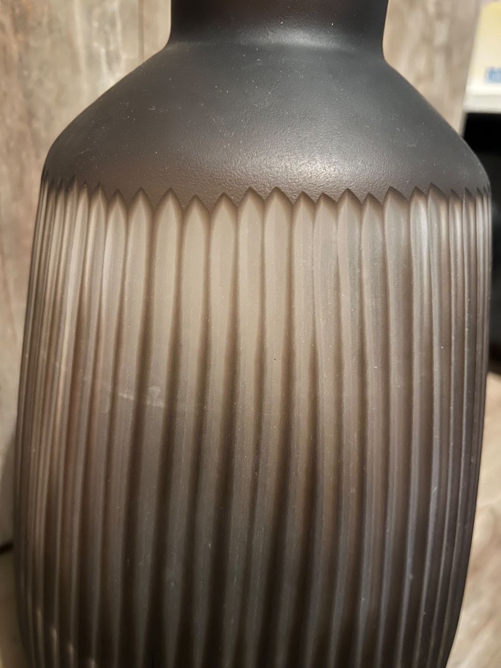 Vasi & Recipienti: Glasvase schwarz taupe – Usato da Wangen an der Aare venduto da ram_mwq9 4