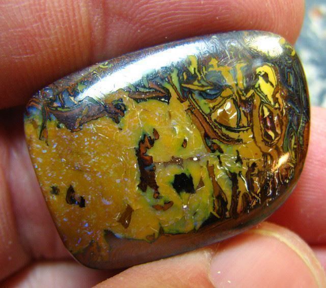 Edelsteine: Australischer Boulder Opal 51.40Cts. – Gebraucht aus Bern von Grindelwaldaus 4