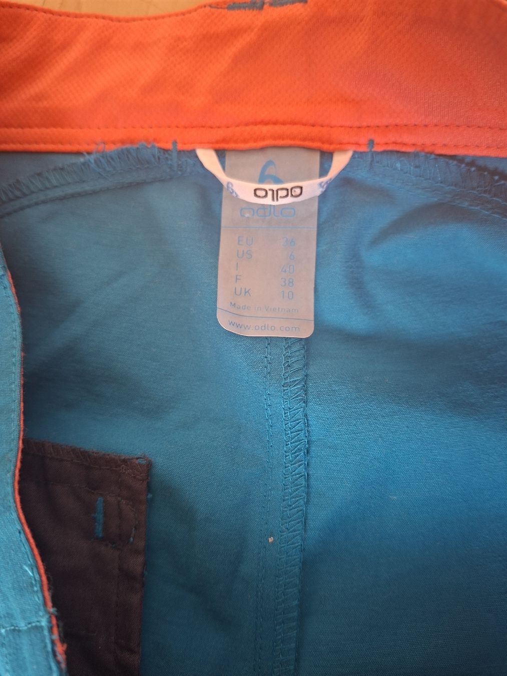 Odlo Pantaloni: Odlo Wanderhose petrol Grösse 38  – Usato da Sumiswald venduto da Cicco02 1