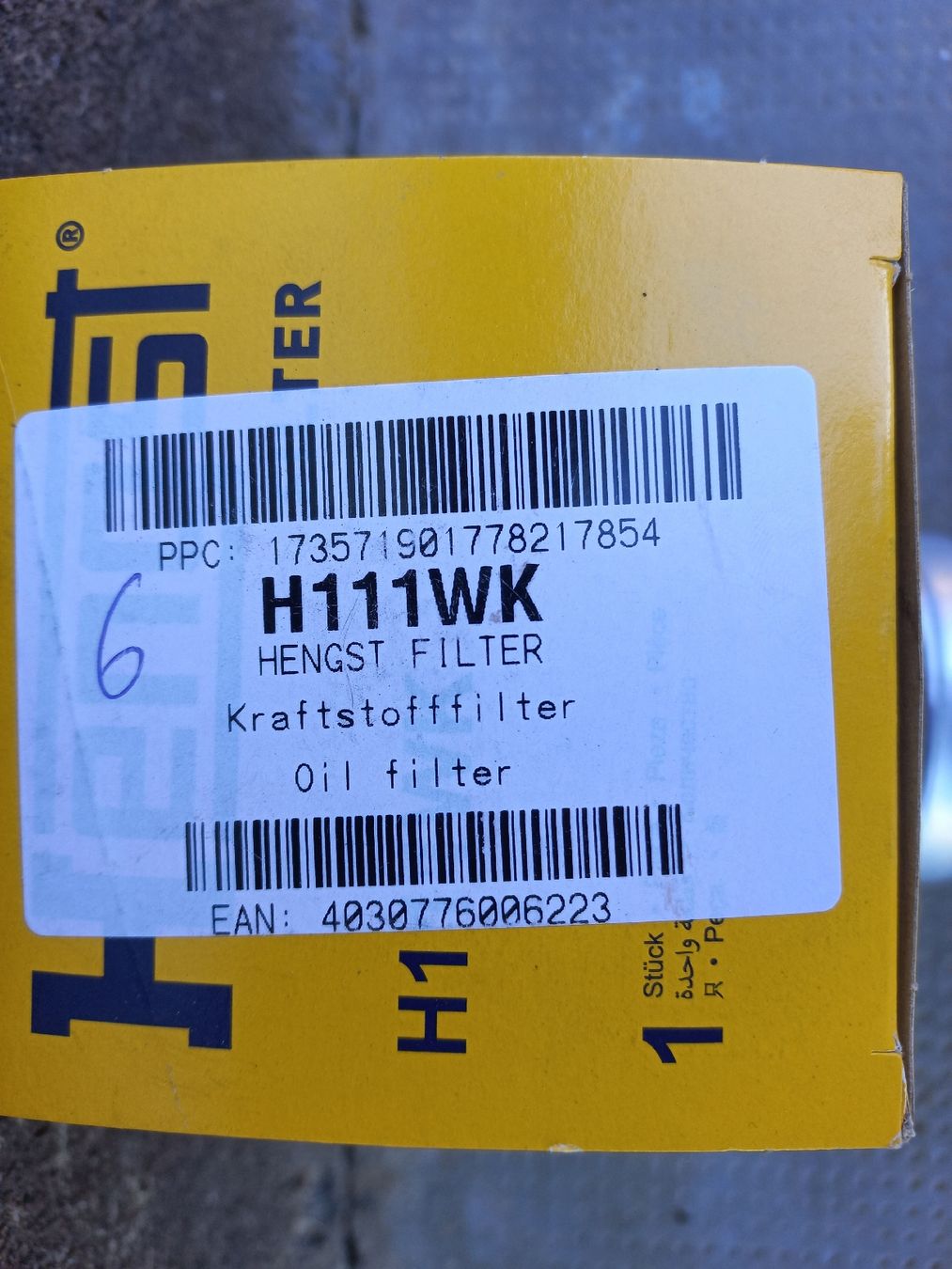 Alle Autoersatzteile: Kraftstofffilter Benzin – Neu (gemäss Beschreibung) aus Buchen BE von Reberparts 2