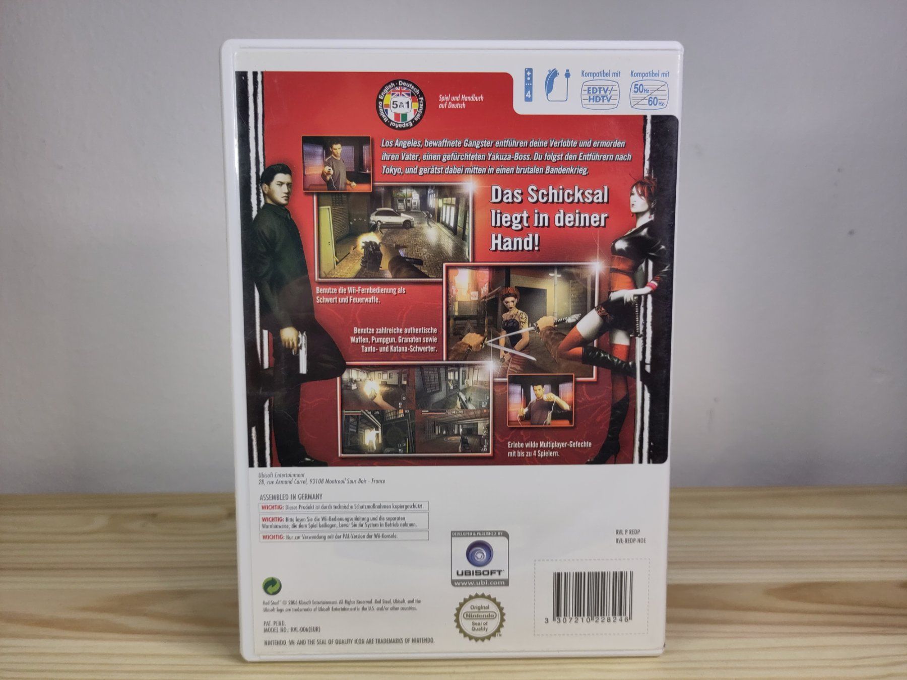 Spiele: Red Steel Nintendo Wii PAL – Gebraucht aus Zug von RepTCG 1