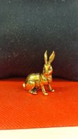 Miniatur Häsli Messing guter Zustand