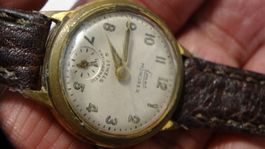 EMES DAMEN SECONDEN CHRONO UHR.HANDAUFZEUG.4J.PROBLEM-LÄÜFT.