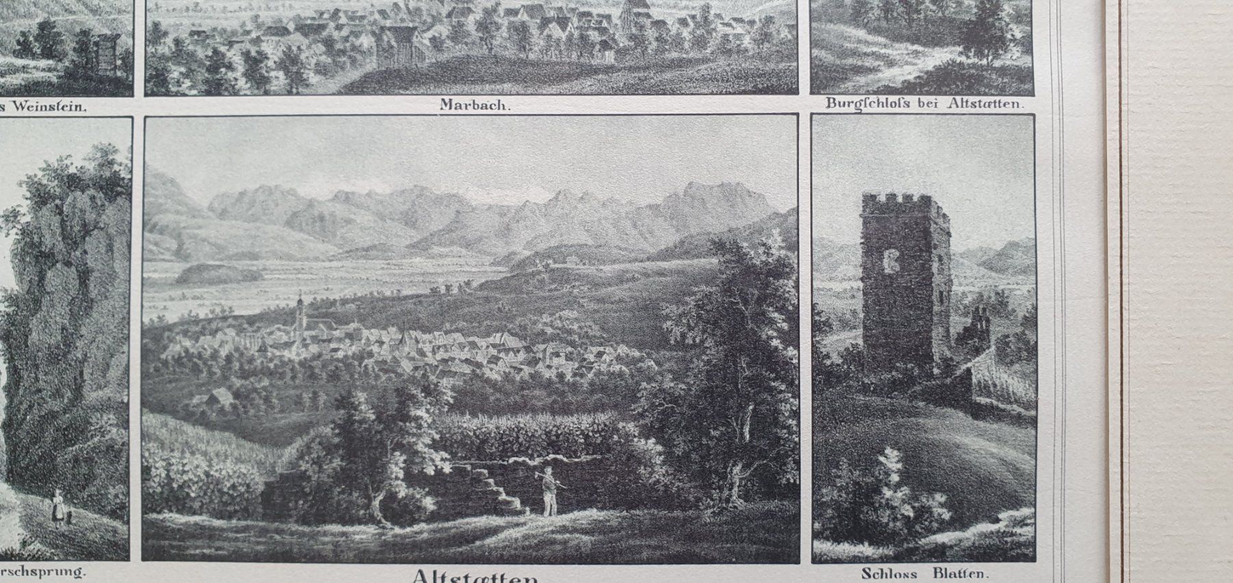 Foto & Immagini: Bild - Altstätten, Marbach,  Lithographie – Usato da Kreuzlingen venduto da Rschweiz1 2