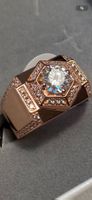 Bague en Argent S925 Taille: 8 (57) Moissanite 2Ct