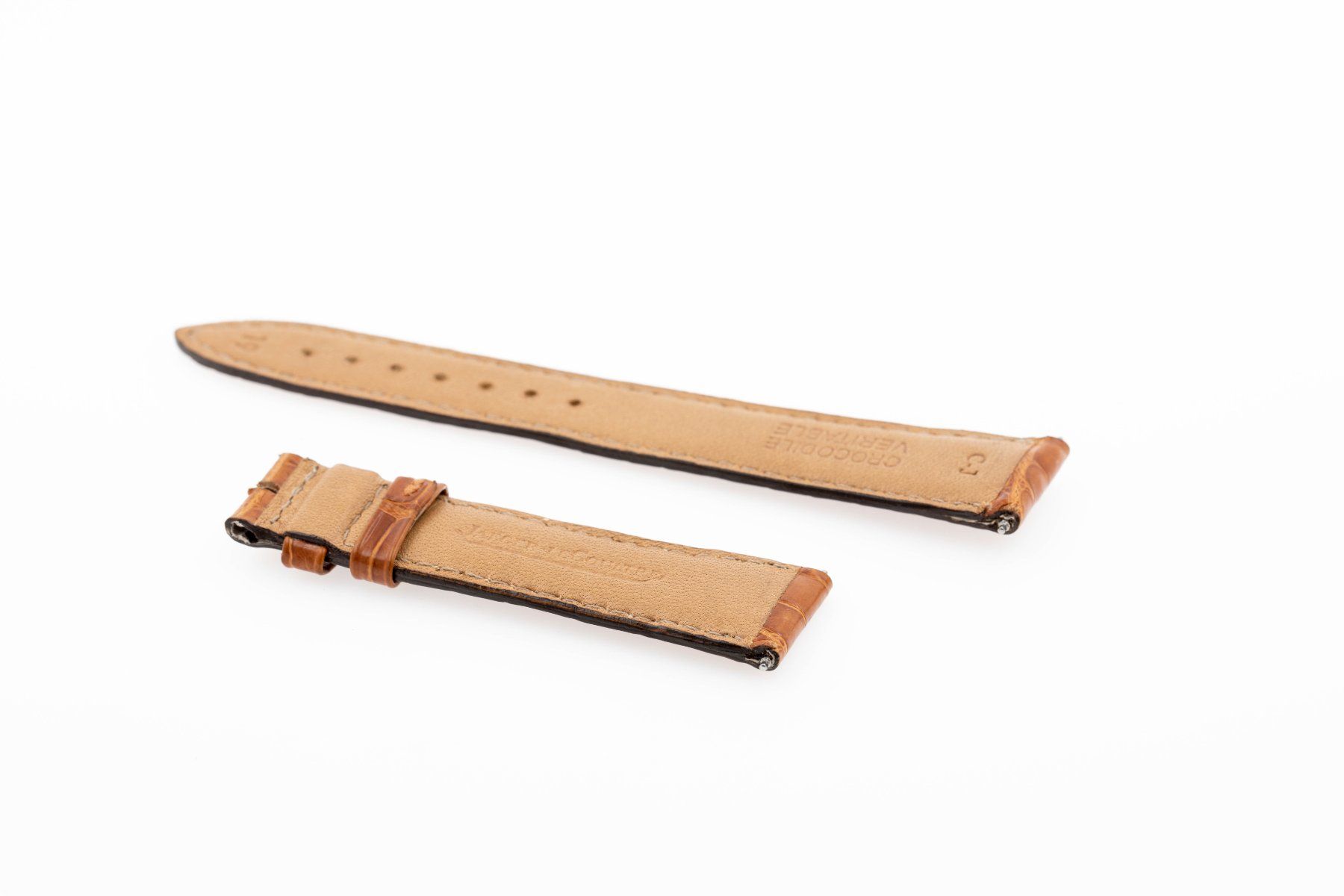 Bracciali & Braccialetti: Jaeger-LeCoultre brown leather strap 19mm NEW – Nuovo (secondo la descrizione) da Epalinges venduto da bracelet123 1