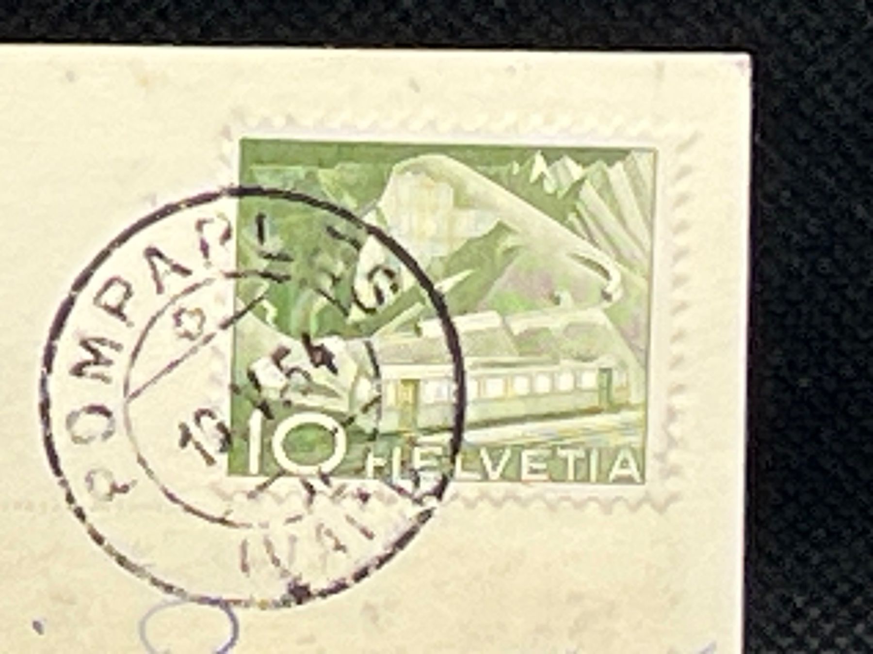 Cartoline postali: Wengen, Jungfrau – Usato da Widnau venduto da Brusi9 1