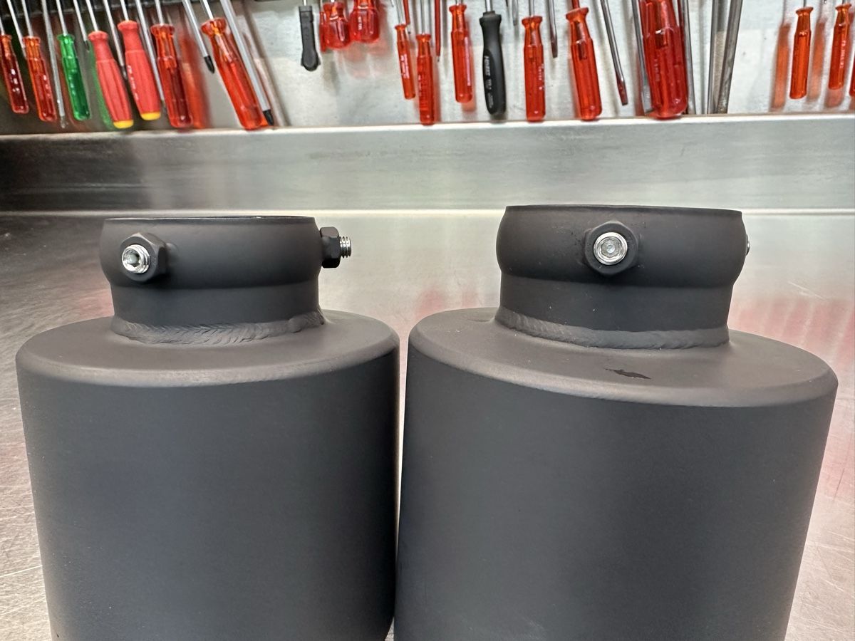 Buell Sistemi di scarico: BULL-X 125 MM ENDROHRSET – Nuovo (secondo la descrizione) da Schwende venduto da weesli 2