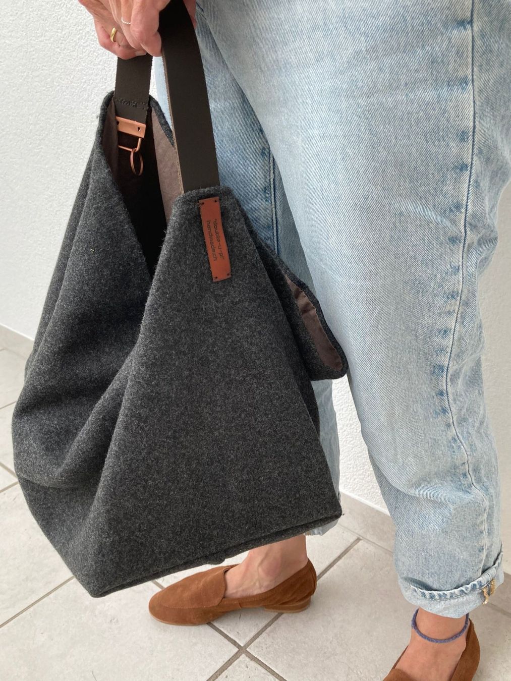 Borse da donna: Handtasche °double-u-pi° – Nuovo (secondo la descrizione) da Reinach BL venduto da Rochriba 1