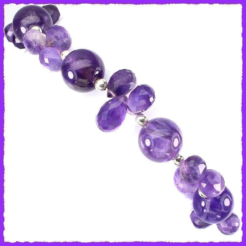 Bracciali & Braccialetti: ♛ Amethyst Armband 925 Silber – Nuovo e nell'imballaggio originale da Oberglatt ZH venduto da Hot-Spot 2