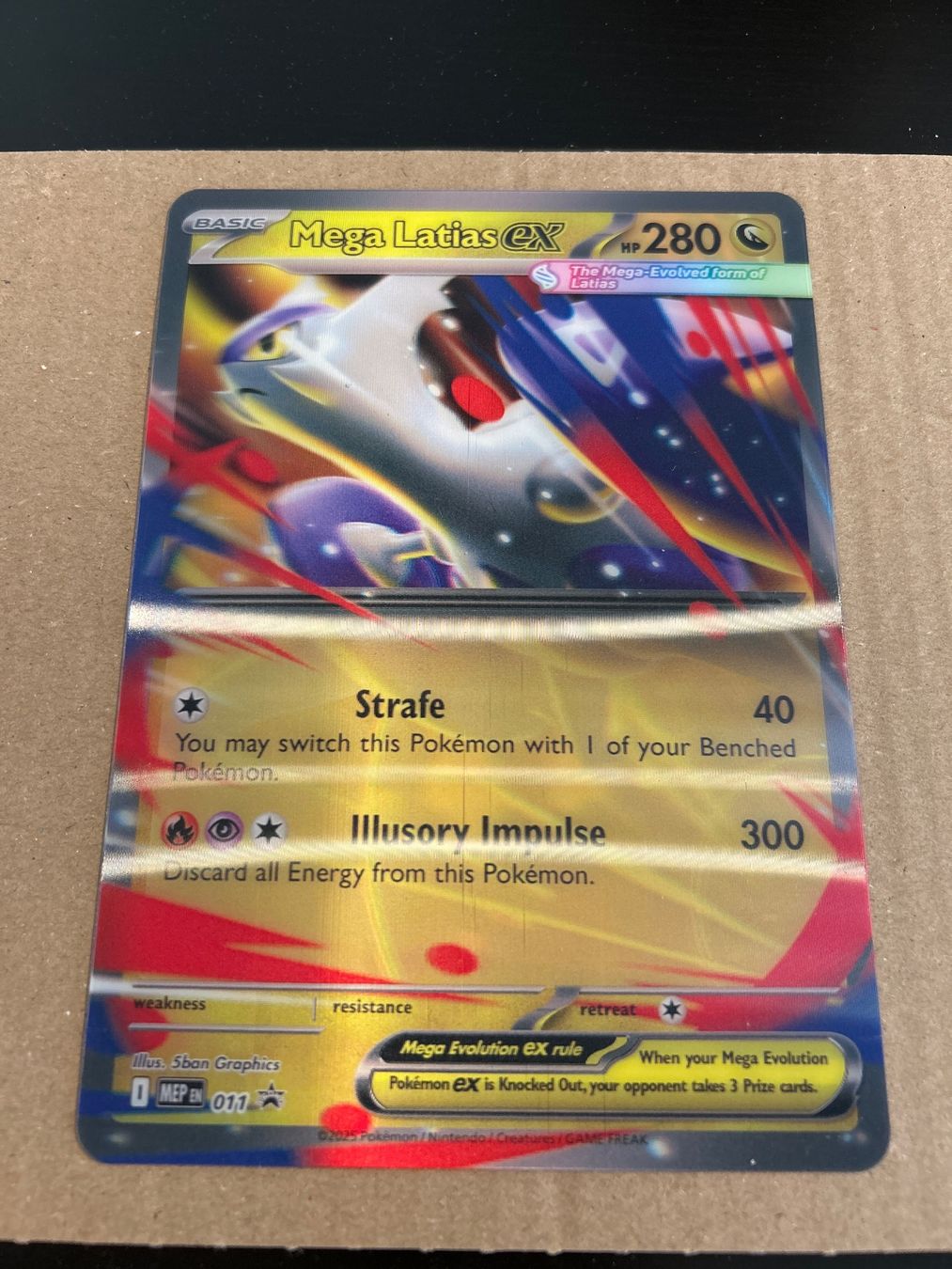 Pokémon Carte collezionabili: Pokemon Jumbo Karte Mega Latias 3D – Nuovo (secondo la descrizione) da Zürich venduto da car_rbg5 1