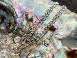Silber Kette 45cm - Durchmesser 2,8mm  - 2,2g leicht u. hell