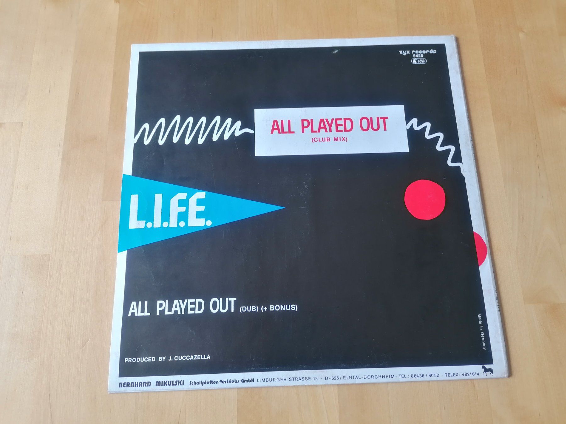 Vinyles: L.I.F.E. – All Played Out – D'occasion à Emmenbrücke par WintoWin 1