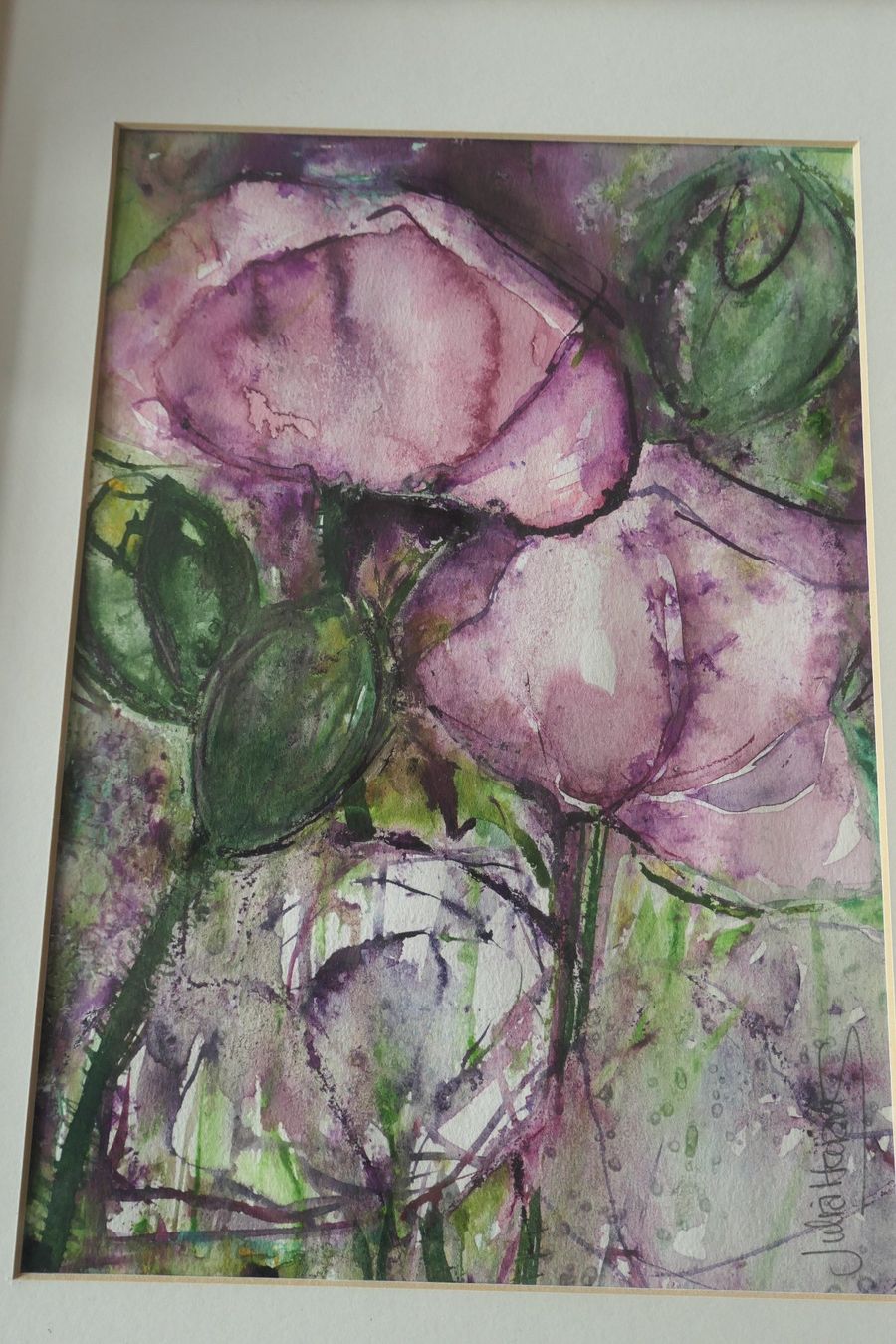 Poster & Bilder: Aquarell Julia Harris, Wales – Gebraucht aus Oberägeri von TEACAKE 3