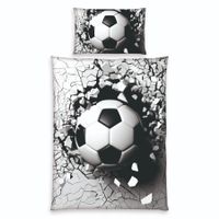 Bettwäsche Football CH Mass 160x210 + 65x100cm