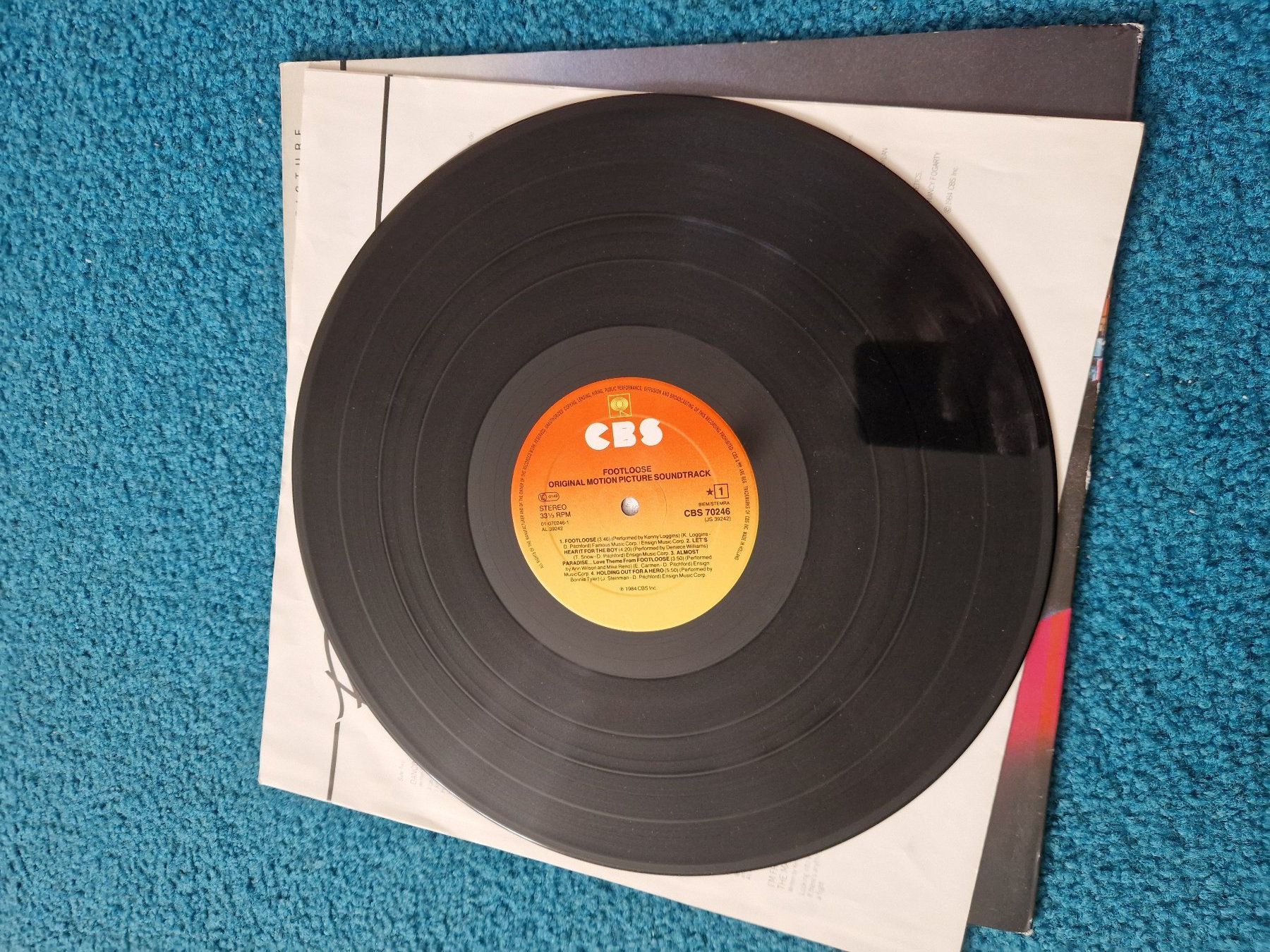 Dischi in vinile: LP "Footloose" original soundtrack – Usato da Aefligen venduto da Akoni 4