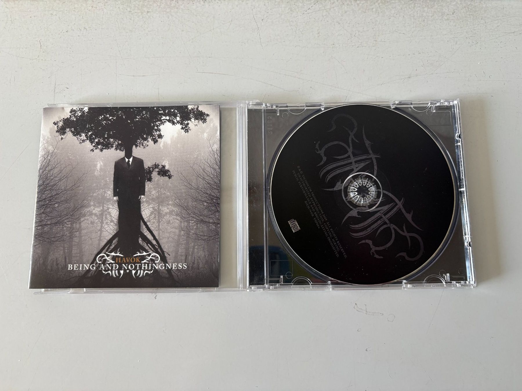 CD: HAVOK - Being And Nothingness CD Technical Death Metal 2009 – Usato da Wiedlisbach venduto da Andrisa