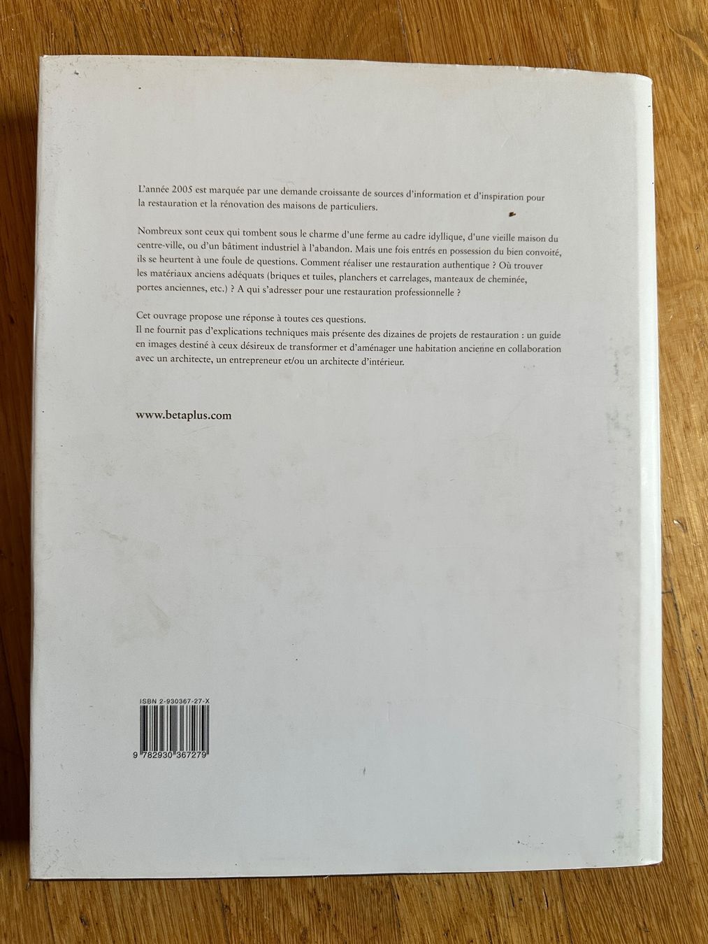 Libri: Wim Pauwels: Restaurer & Rénover. – Usato da Zürich venduto da allp 9
