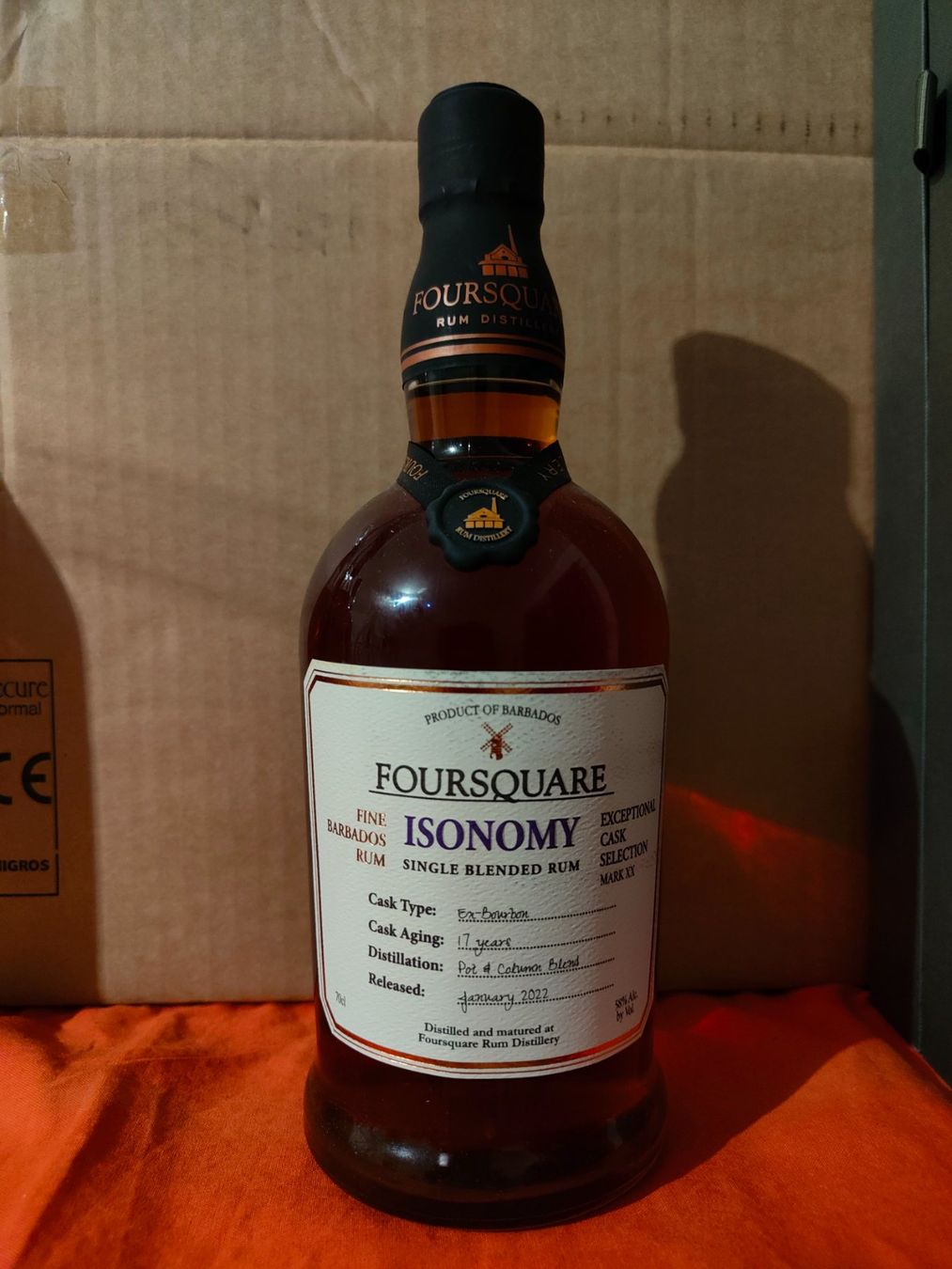 Spirituosen: Foursquare ECS Isonomy 70cl – Neu (gemäss Beschreibung) aus Ste-Croix von com_k2zb