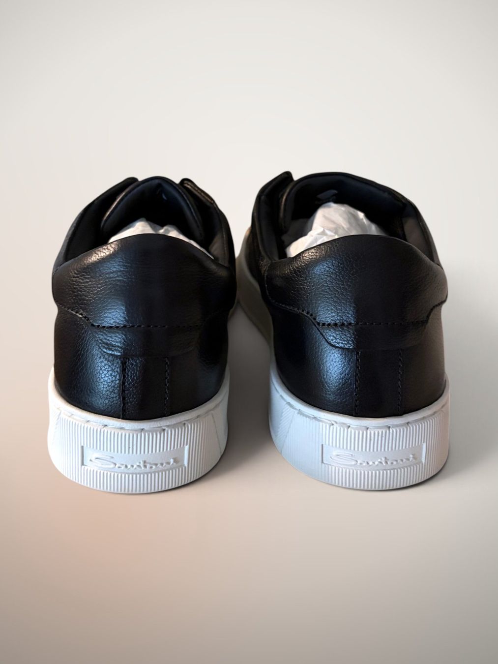 Santoni Herrenschuhe: Santoni Sneaker-elegant-schwarz-EU 41.5 – Neu und originalverpackt aus Jona von Sorelli 3