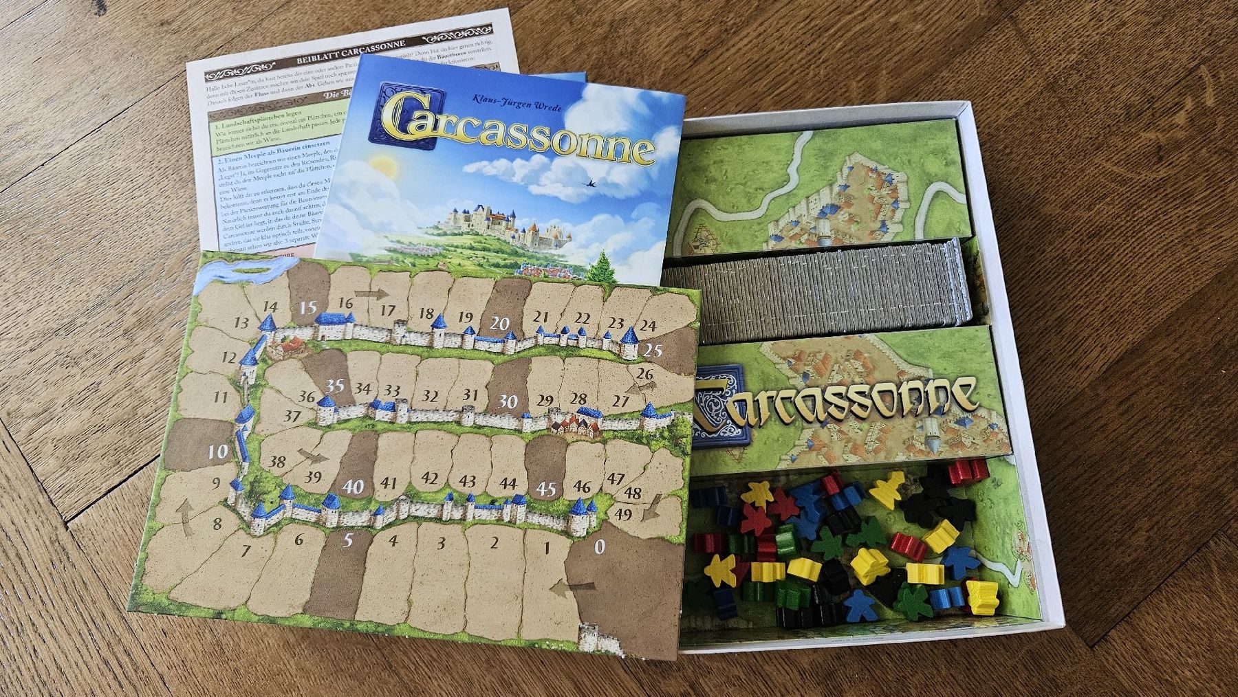 Giochi: Carcassonne, Grundspiel – Nuovo (secondo la descrizione) da Lyss venduto da Janine_z23 2