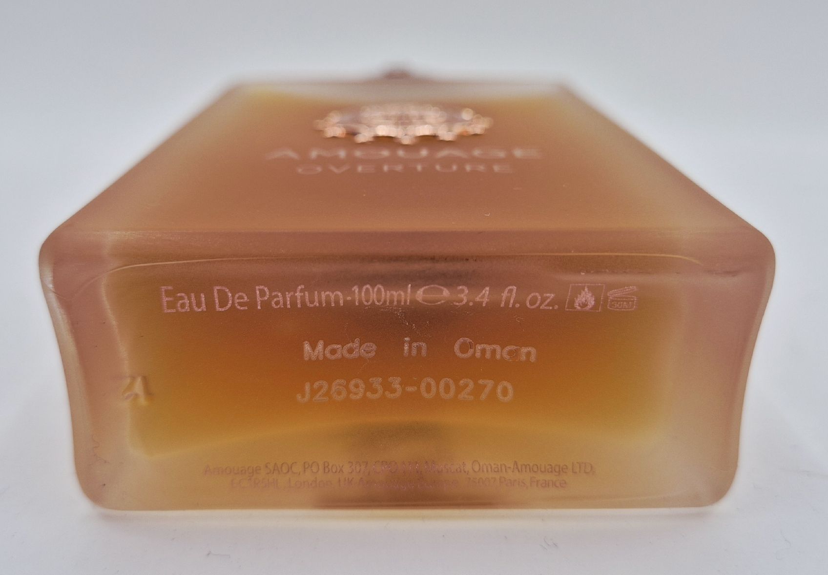 Amouage Profumi & Eau de Toilette: 2 ml OVERTURE MAN AMOUAGE ABFÜLLUNG – Nuovo (secondo la descrizione) da St. Gallen venduto da CaliSunshine 1
