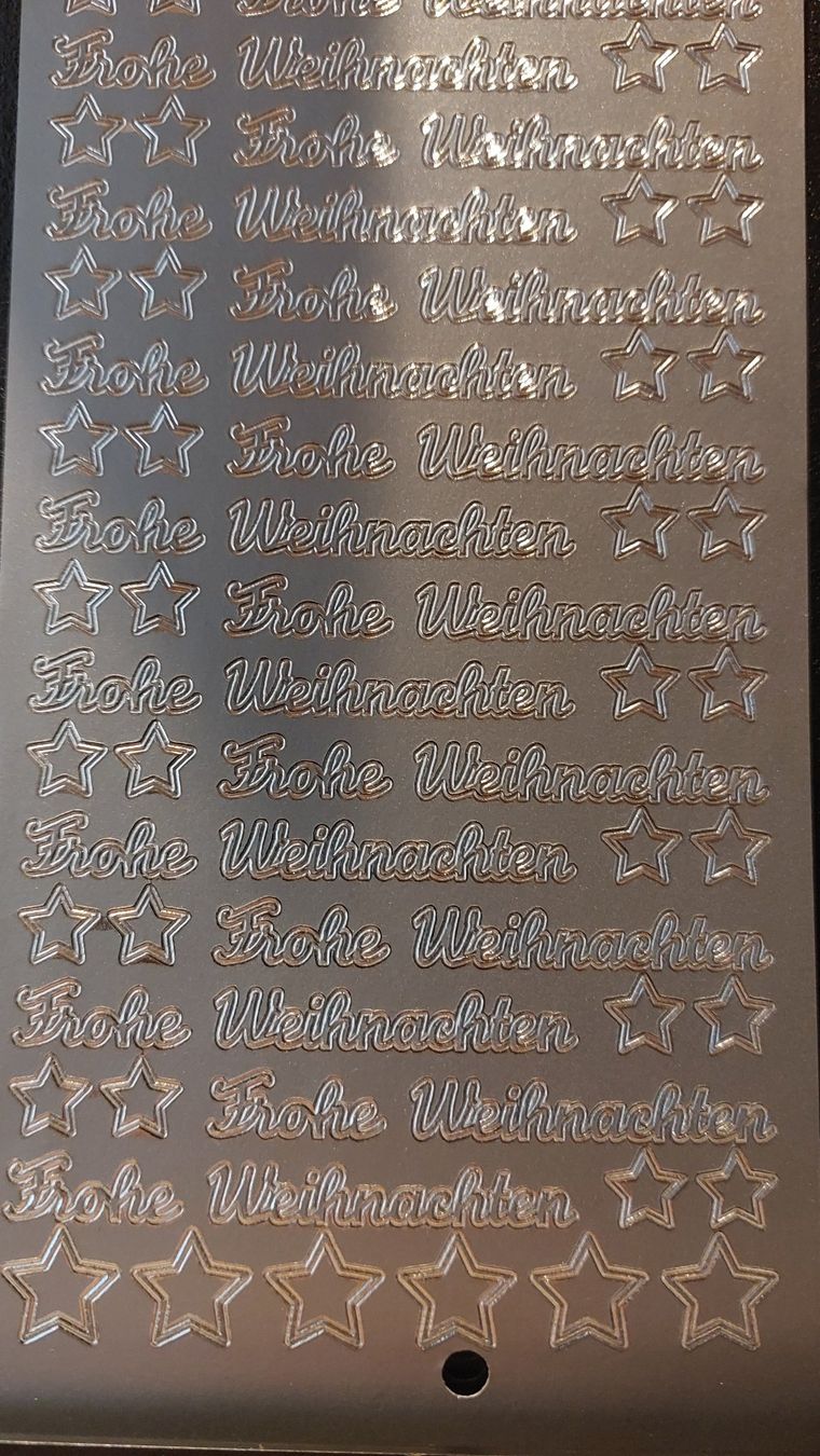 Sticker: Weihnachtsaufkleber "Frohe Weihnachten" – Nuovo e nell'imballaggio originale da Zollikofen venduto da Blackie 3