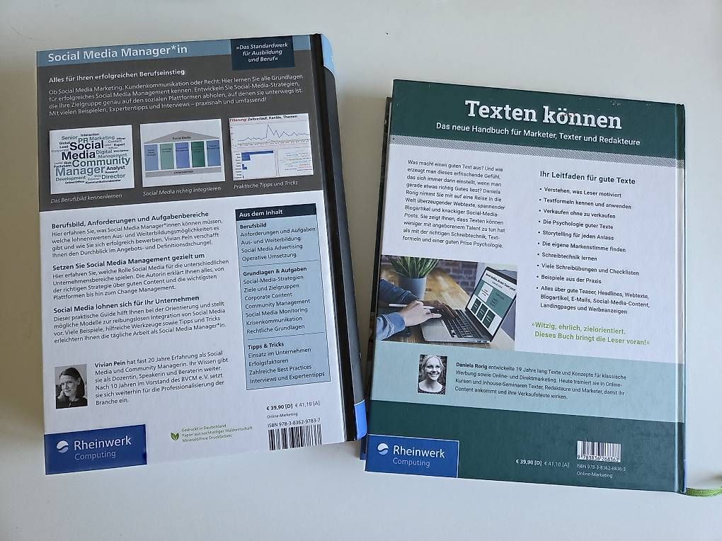 Libri: Social Media Manager & Texten können  – Usato da Zürich venduto da Le1 1
