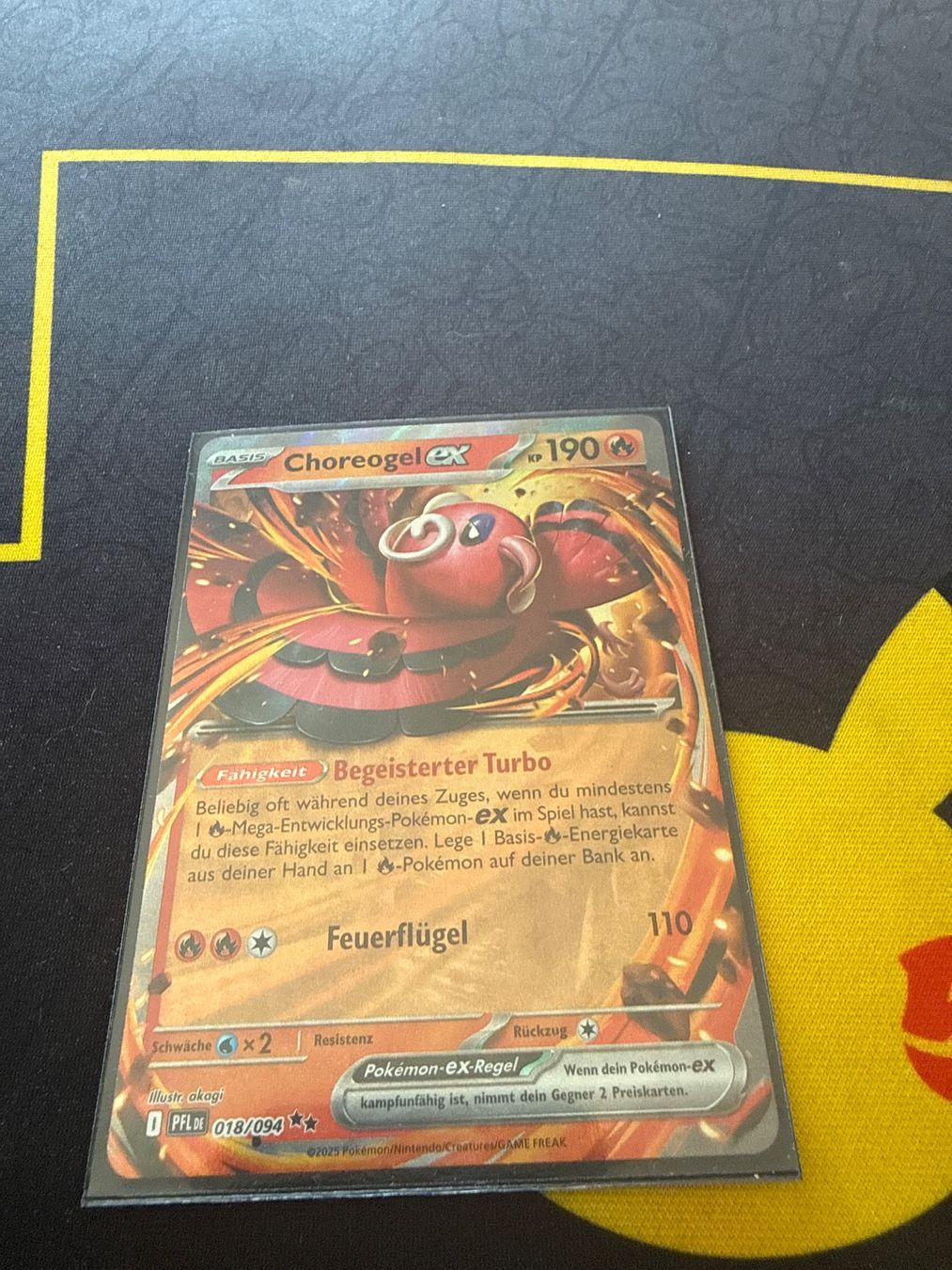 Carte collezionabili: Pokémon Choreogel EX – Usato da Sargans venduto da XswissprimeX