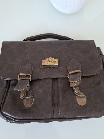 Sac San Marino Vintage Marron, en cuir