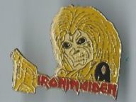 Placchette & Badge: Iron Maiden Pin – Usato da Zürich venduto da t24_de