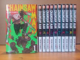Manga Chainsaw man tomes 1-11 Tatsuki Fujimoto Edition Kazé