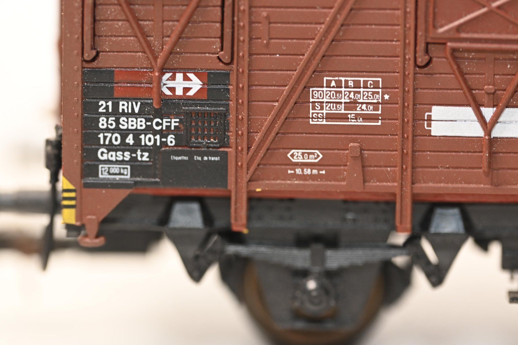 Roco Modelleisenbahnen: SBB Gqss-tz Roco HO/AC mit OVP – Gebraucht aus Laupen ZH von Zmoewe 3