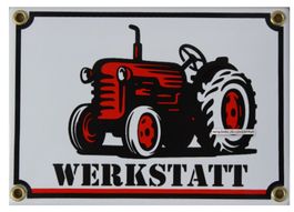 Emailschild - Werkstatt