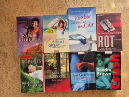 7 Romane verschiedener Autoren, Bücherset