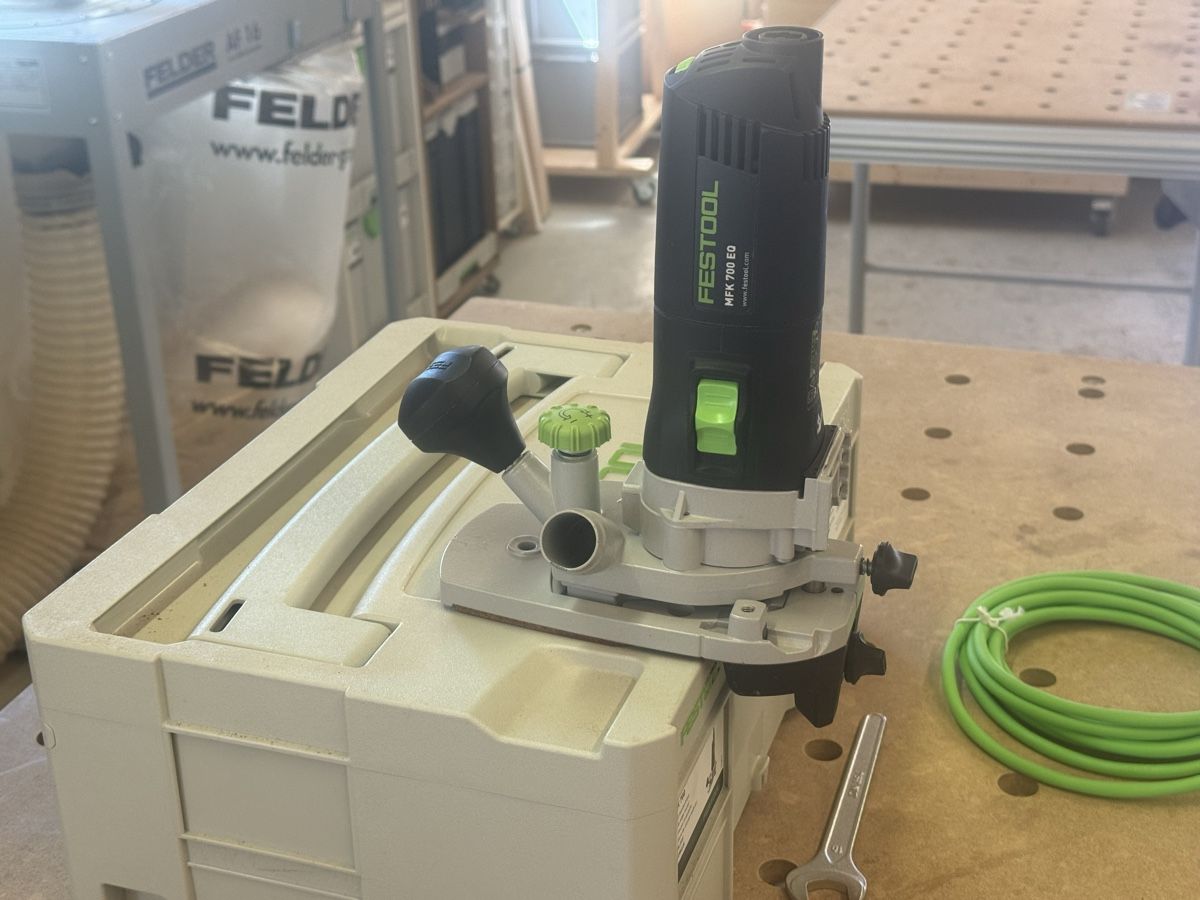Festool Tutte le macchine: Modulkantenfräse Festool MFK 700 – Usato da Bülach venduto da flutlicht 1