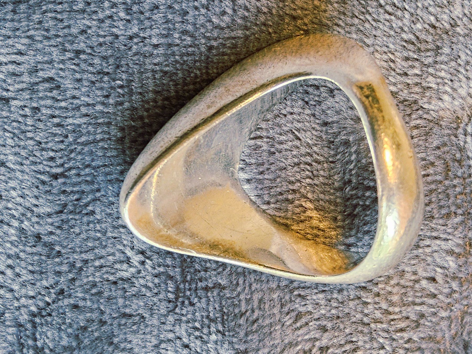 Anelli: Exzentrischer Sterling Silber Ring, Grösse 55 – Usato da Zürich venduto da SciTec 5