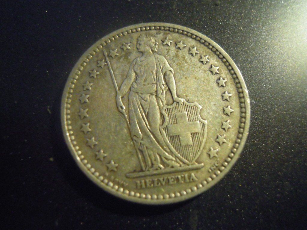 Tutti le monete: Silber - Zweifränkler 1906 – Usato da Landquart venduto da hennachebia 1