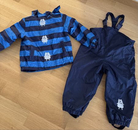 Gefütterte Regenjacke