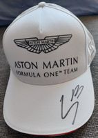 Mütze Cap Lance Stroll Nr. 18 Aston Martin - Autogramm - F1