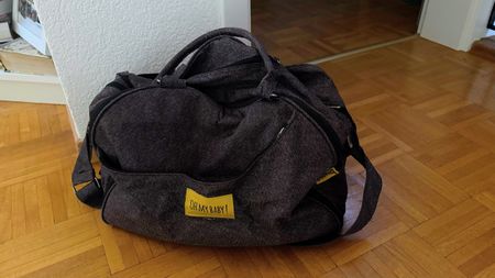 Sac à langer Oh My Baby gris foncé état impeccable