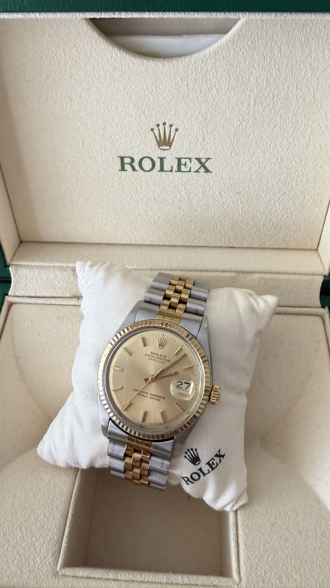 Rolex Orologi: Rolex Datejust 36 bicolor Watch with Box  – Usato da Menzingen venduto da KocherinvestAG 4