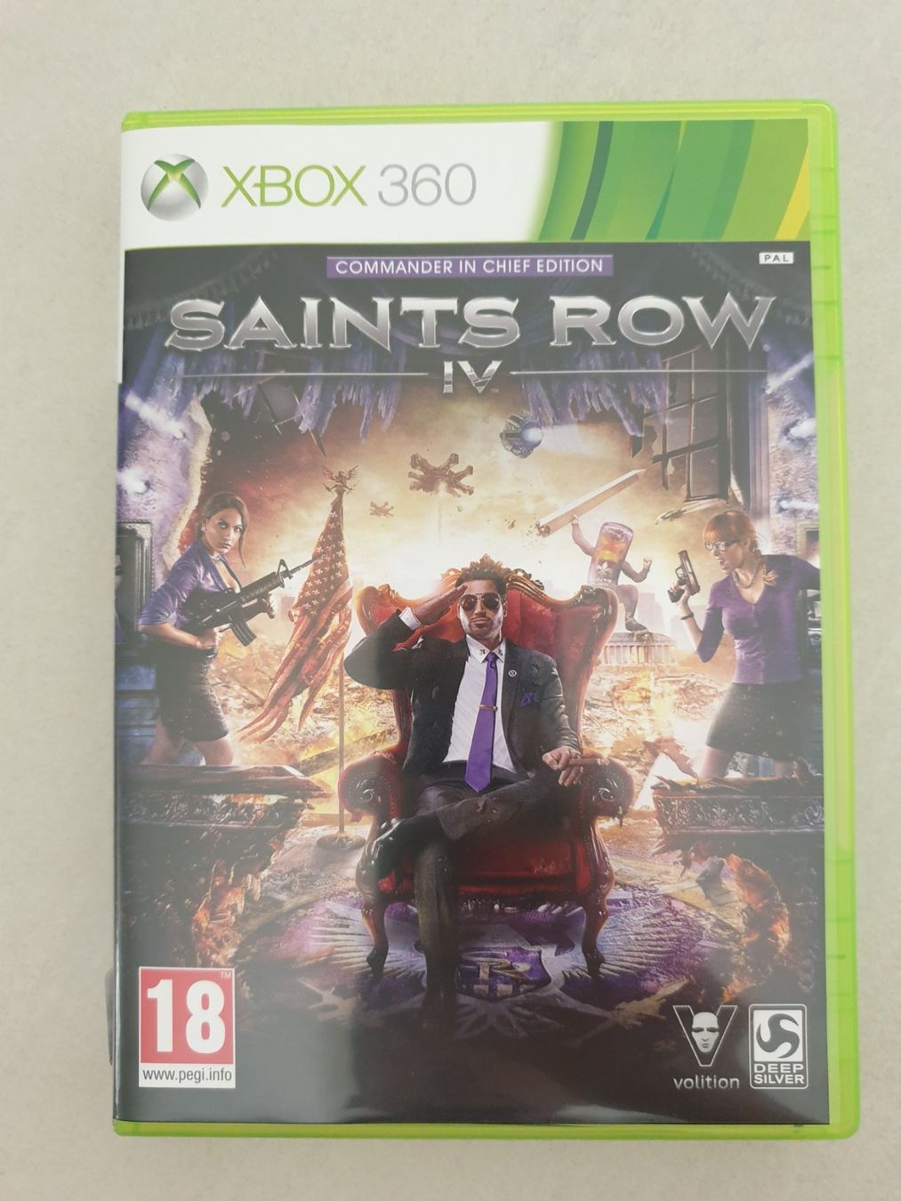 Microsoft Spiele: Saints Row IV - Commander in Chief Edition Xbox 360 – Gebraucht aus Füllinsdorf von master_mind