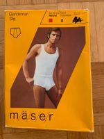Slip Herren Mäser Roland Doppelripp Grösse 8 NEU