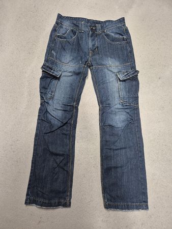C&A Cargo Jeans Herren, Grösse 30/30, Dunkelblau, neuwertig
